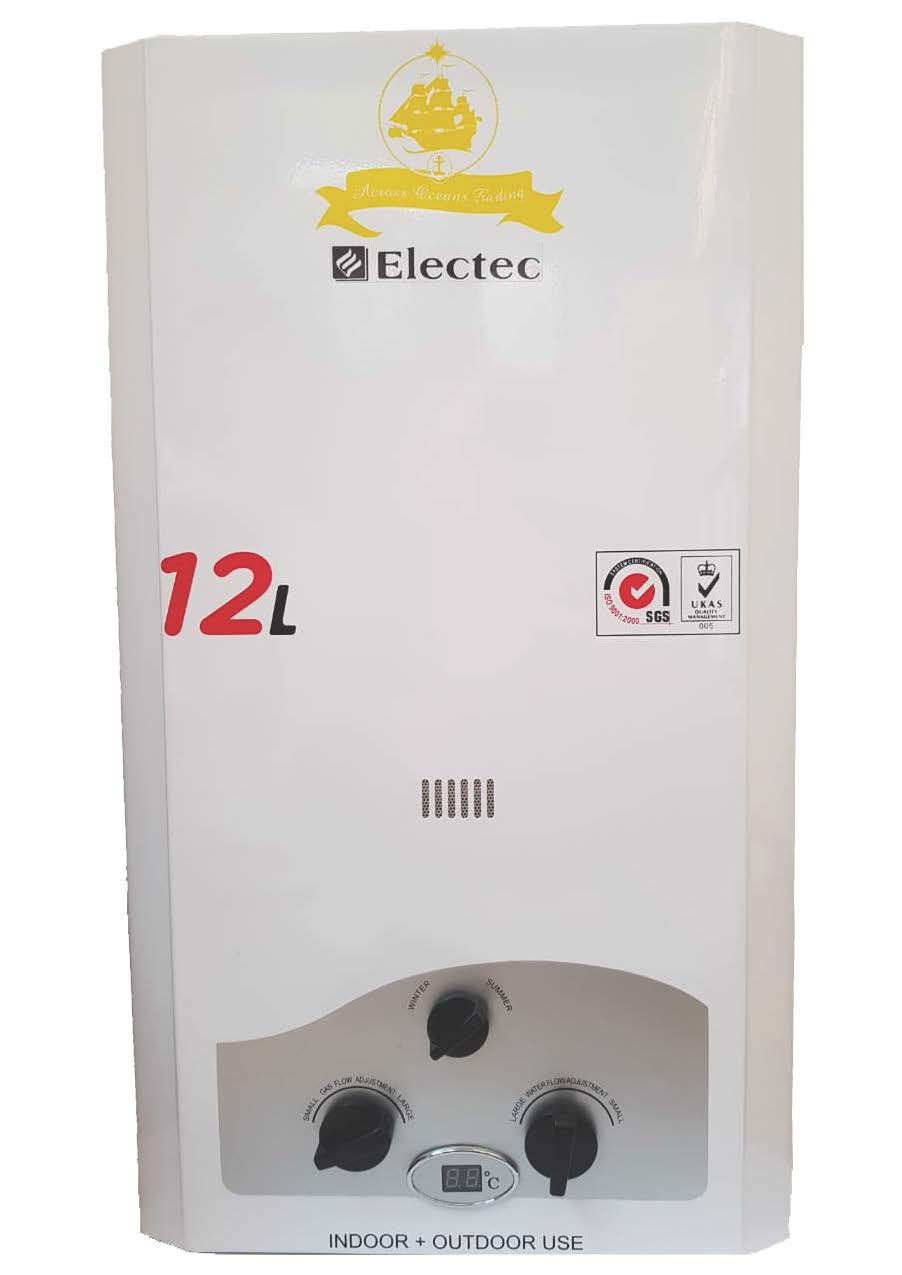 Alpha (Formerly Electec) 12L GAS GEYSER - Durbanville Gas Centre