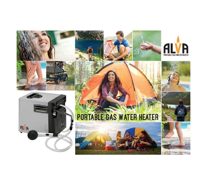 Alva Camping Gas Water Heater - Durbanville Gas Centre