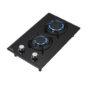 (99600 22 02 ZA) 2B Glass Gas Hob Angle 3 3500px